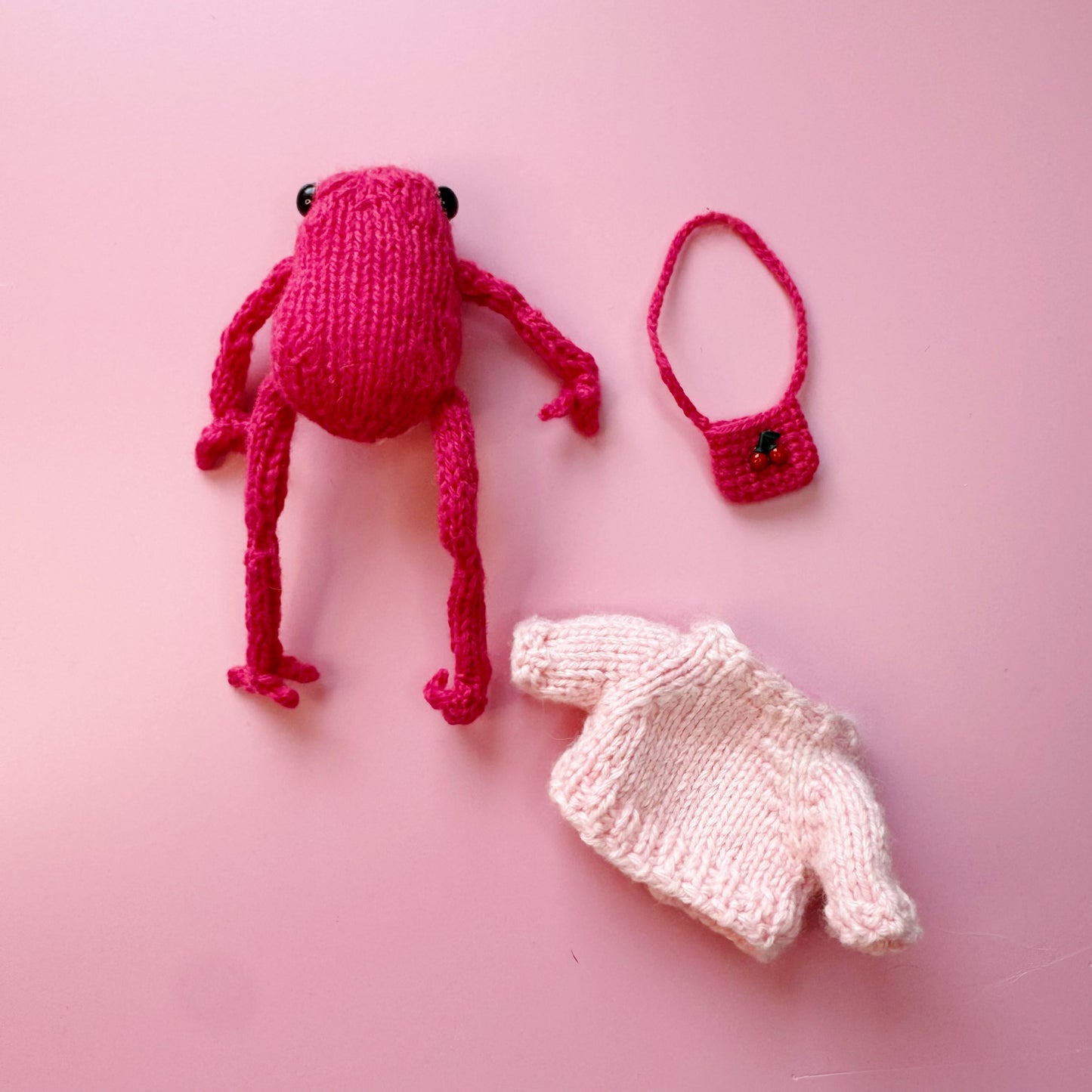 Berry- the Pink little frog