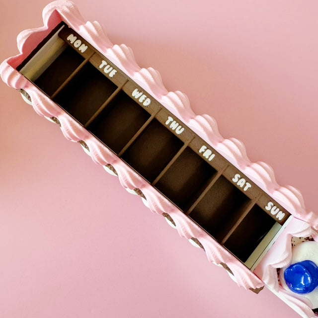 Strawberry & Blueberry 7-Day Pill Box