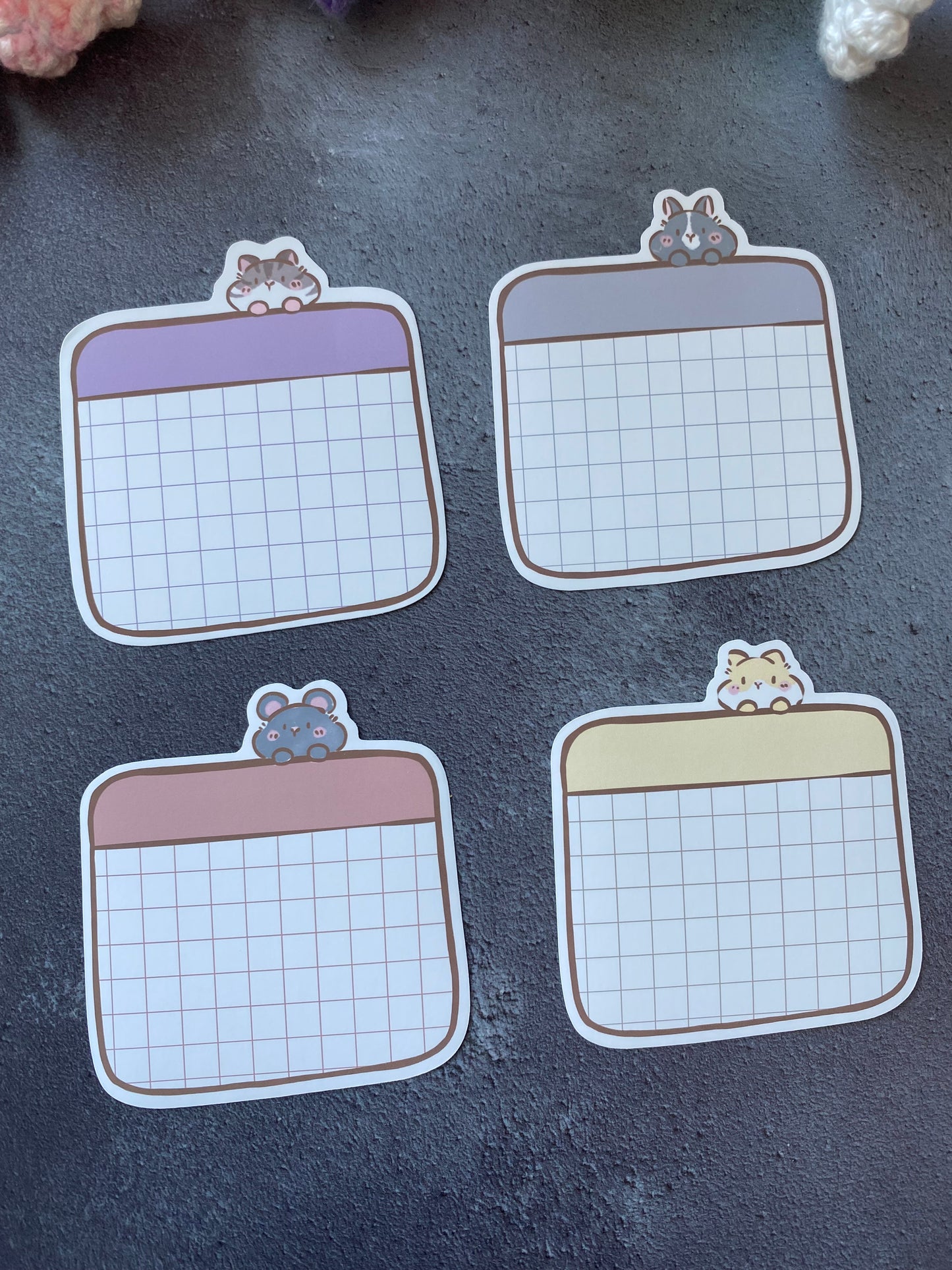 Bucci Family Animal Memo Sticker Pack