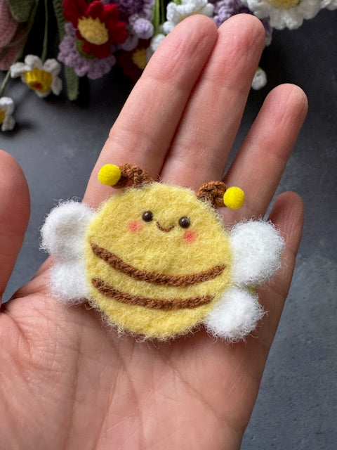 Cute Bumble Bee Hair Clip