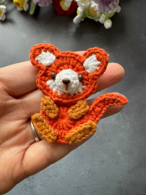 Cute Fox Brooch/Pin