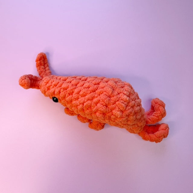 🦐 Jumbo Crochet Shrimp