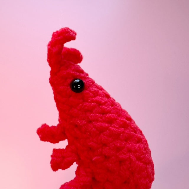 🦐 Baby Crochet Shrimp (Small)