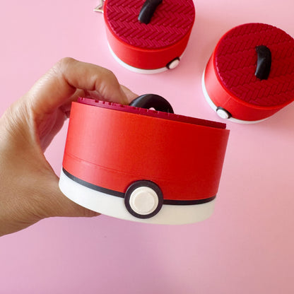 Jumbo Pokémon-Inspired Steamed Bun Clicker – 3 Characters Edition | Kawaii 3D Printed Fidget Toy