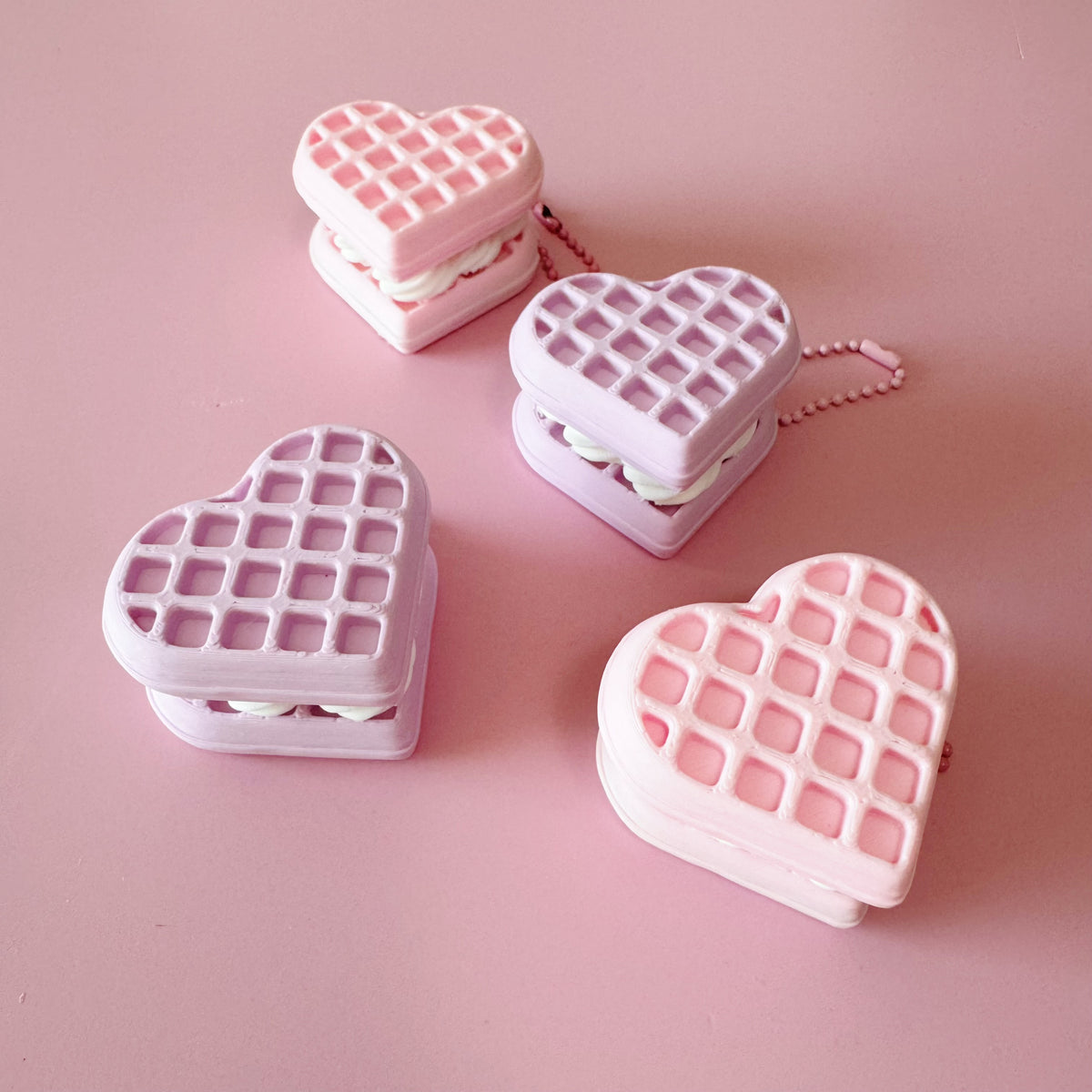 💗 Heart-Shaped Waffle Clicker