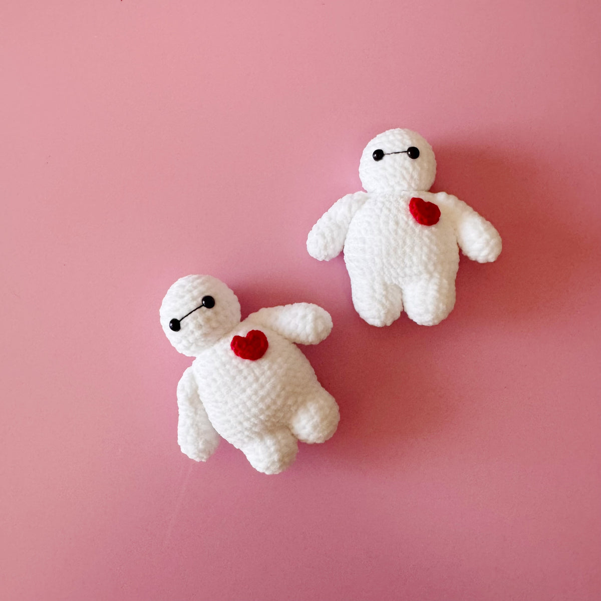 Mini Crochet Healthcare Robot – Handmade Plush