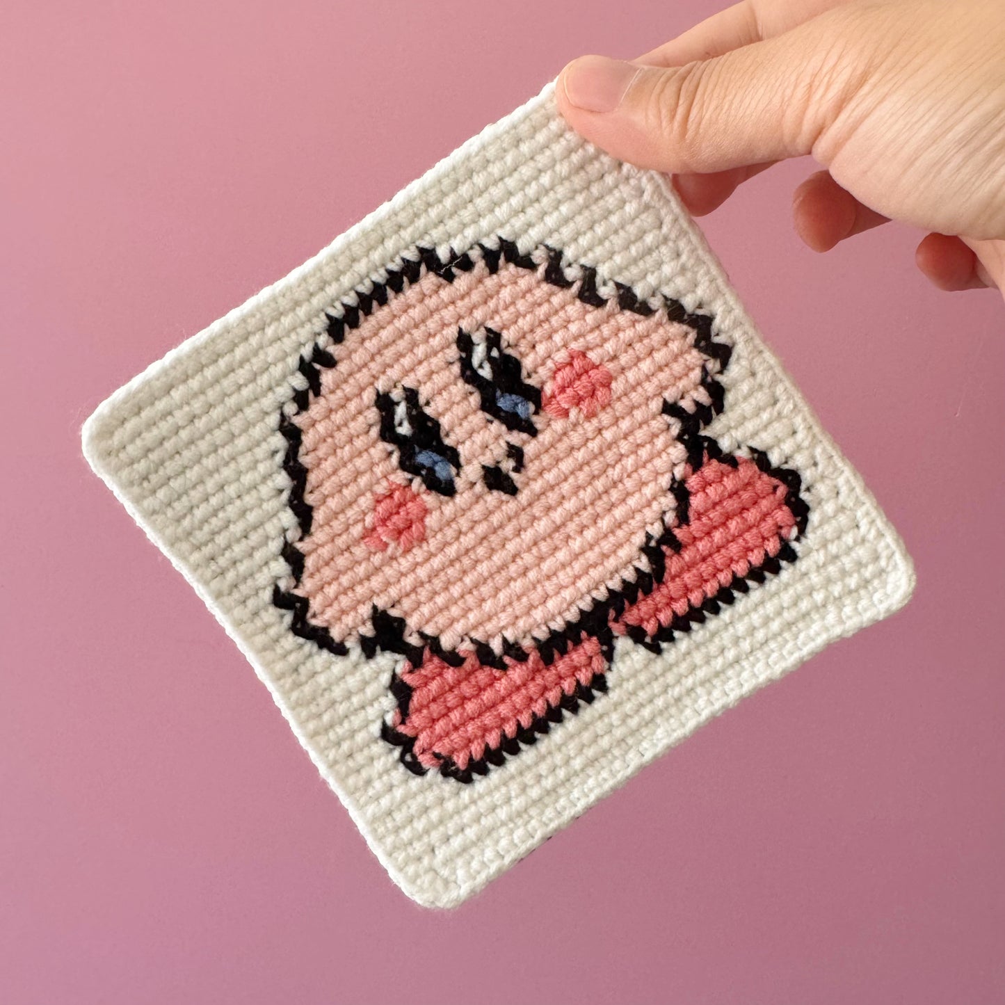 Character-Inspired Crochet Coasters | Cute Handmade Drink Coasters