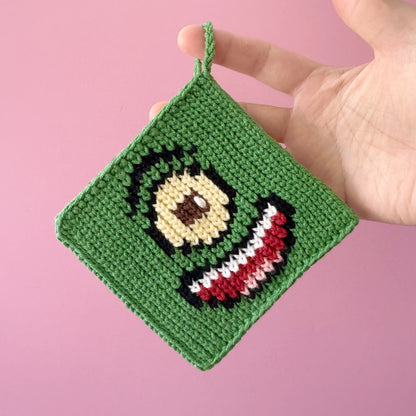 Character-Inspired Crochet Coasters | Cute Handmade Drink Coasters