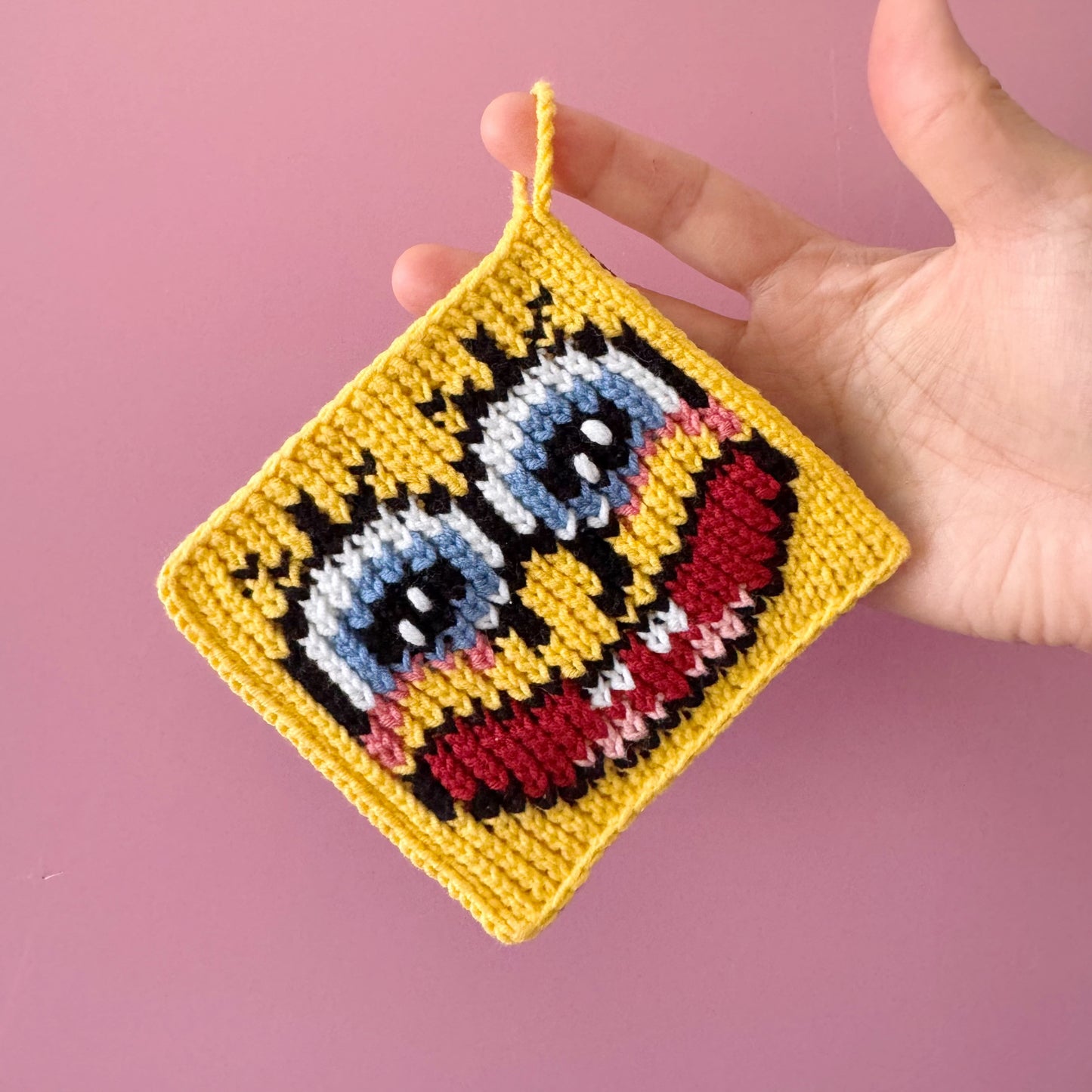 Character-Inspired Crochet Coasters | Cute Handmade Drink Coasters