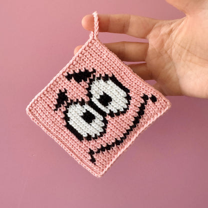 Character-Inspired Crochet Coasters | Cute Handmade Drink Coasters