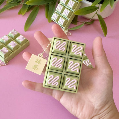 Kawaii Matcha Chocolate Bar Clicker Fidget Toy