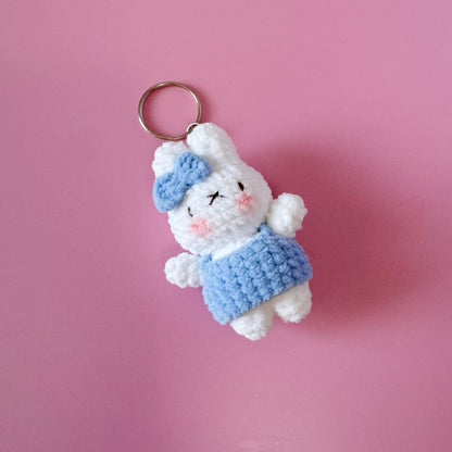 🐰 Miffy Crocheted Keychain