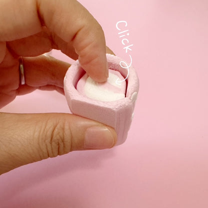 💗 Pastel Heart Confetti Cake Roll Clicker