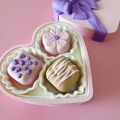 Cherry Blossom Heart Chocolate Box Clicker