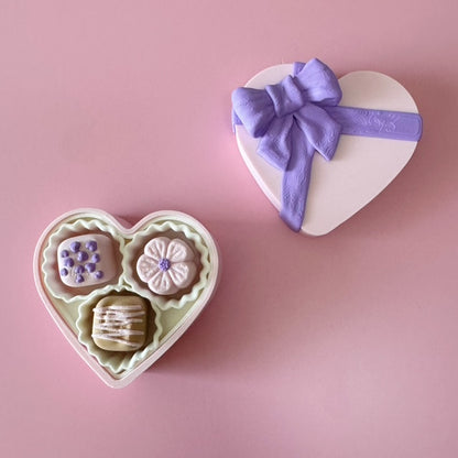 Cherry Blossom Heart Chocolate Box Clicker