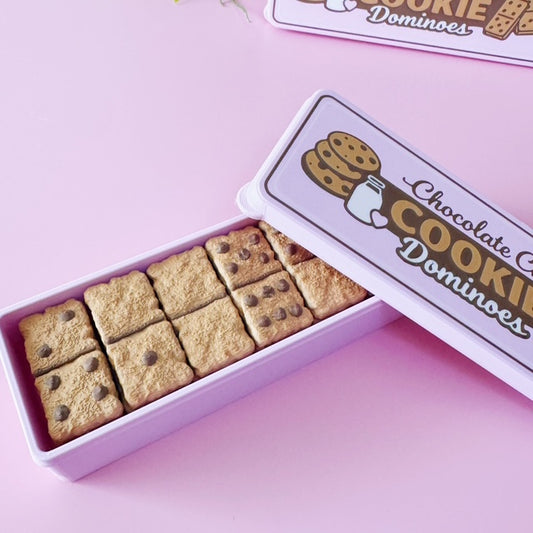 🍪 Chocolate Chip Cookie Domino Set – 3D Printed Fun!