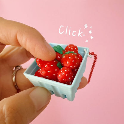 Strawberry Basket Clicker (Red / White Edition)