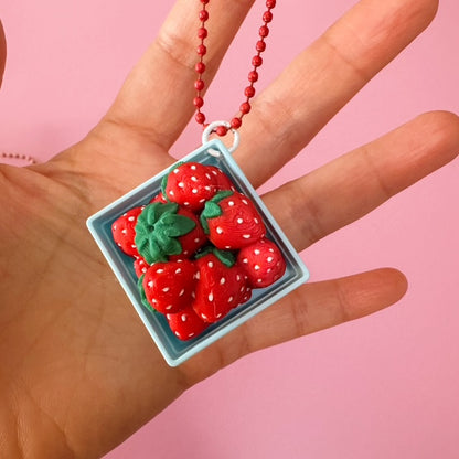 Strawberry Basket Clicker (Red / White Edition)
