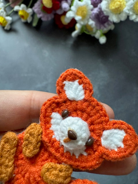 Cute Fox Brooch/Pin