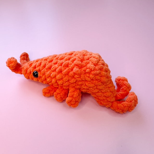 🦐 Jumbo Crochet Shrimp