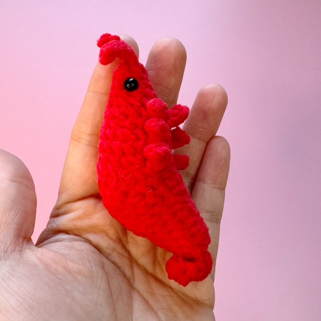 🦐 Baby Crochet Shrimp (Small)