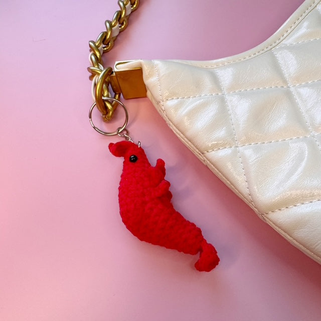 🦐 Baby Crochet Shrimp (Small)