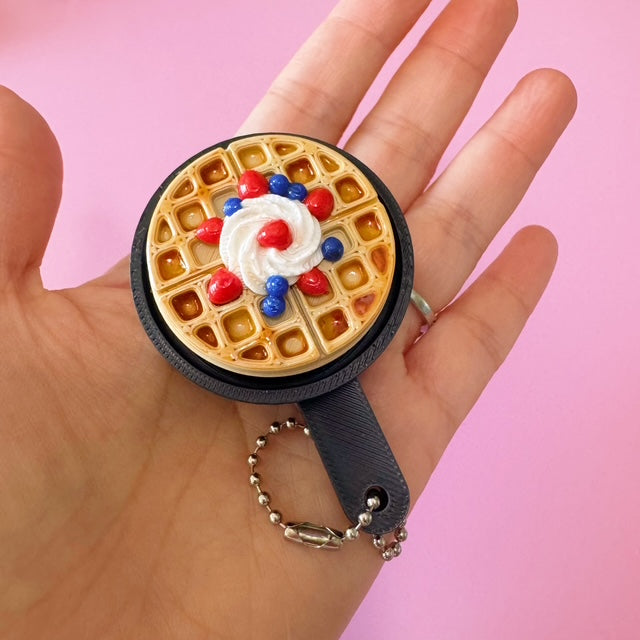 Sweet Treat Waffle 3D Clicker