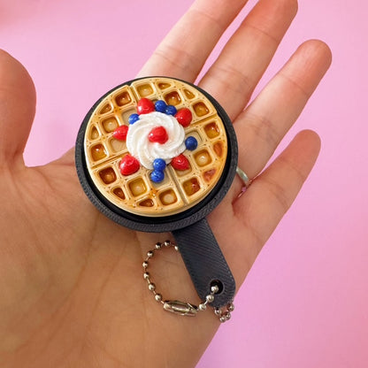 Sweet Treat Waffle 3D Clicker