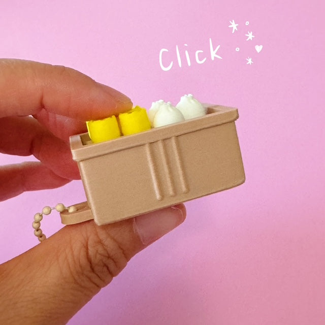 Dim Sum Take out Box 3D Clicker