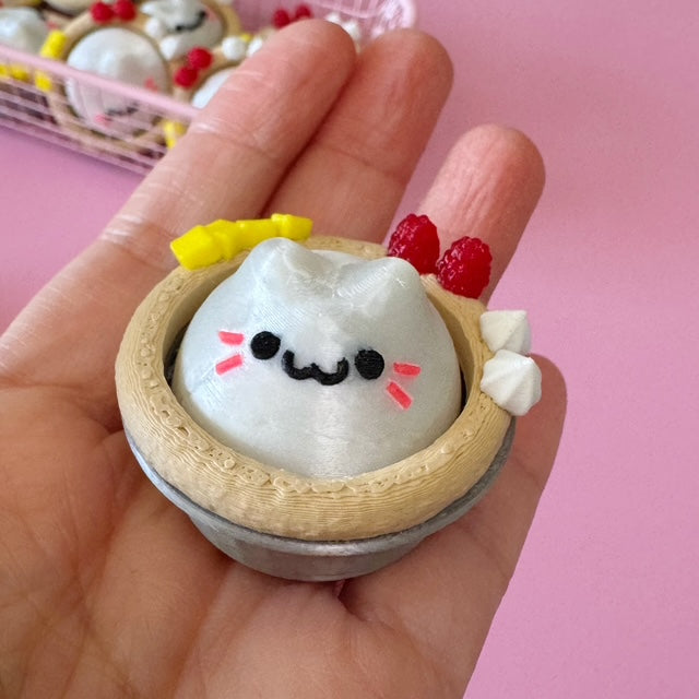 Kitty Egg Tart 3D Clicker
