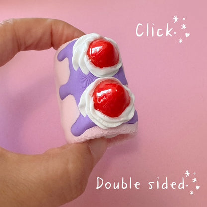 Strawberry Cake Roll 3D Clicker